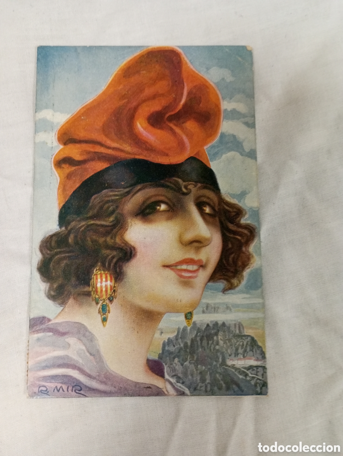 Postales: Antigua Postal 1919 con sello