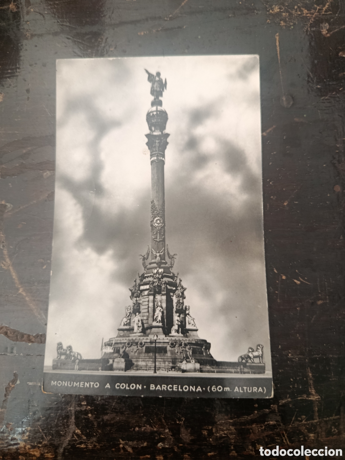 Postales: Postal Barcelona serie 2 n 71 monumento a Crist&oacute;bal Col&oacute;n