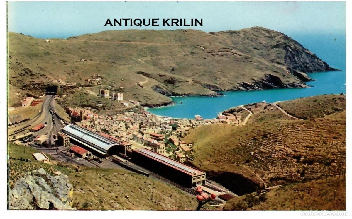 Postales: COSTA BRAVA SERIE 18 N&ordm; 1 PORT BOU , VISTA ESTACION Y POBLACION / ZERKOWITZ / SIN FRANQUEAR