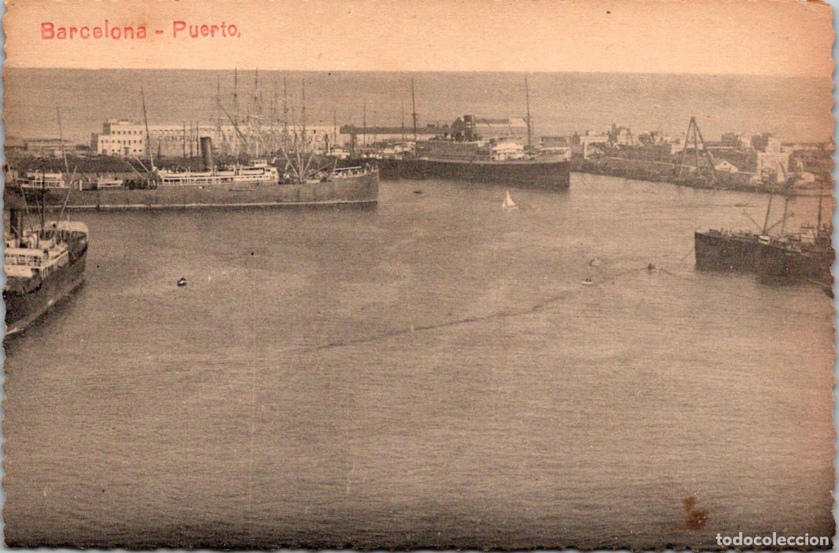 Postales: Barcelona - Puerto - Antigua Postal sin ning&uacute;n dato - 139x92mm