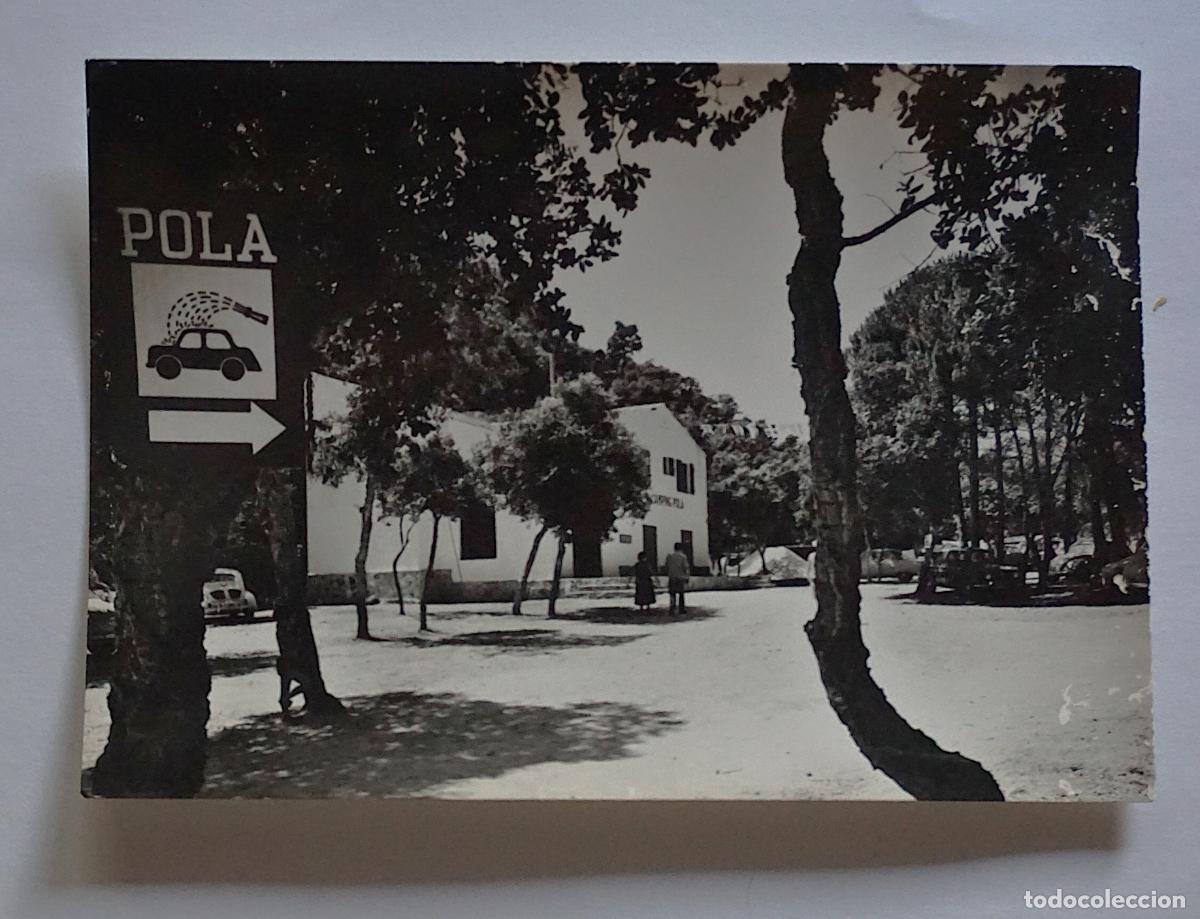 Postais: Tossa de Mar, Camping Pola, antigua postal sin circular