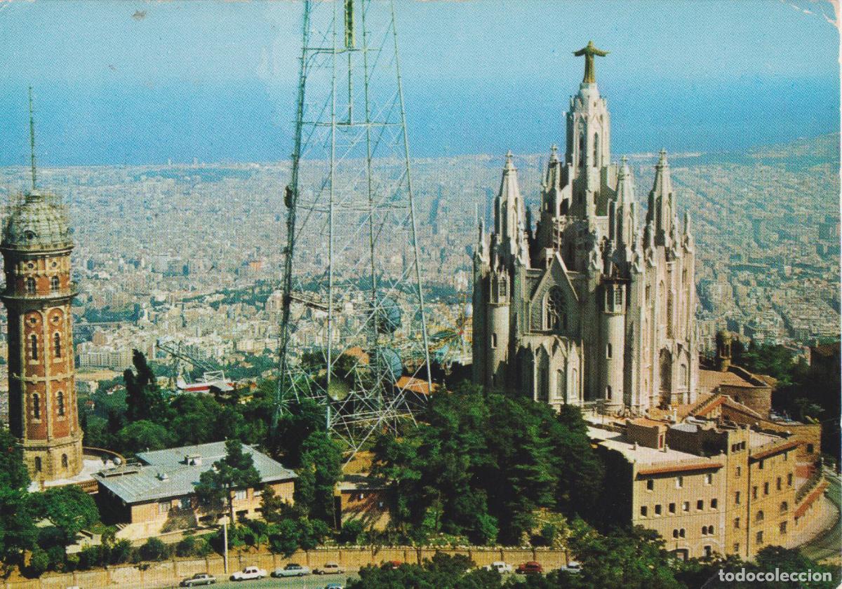 Postales: BARCELONA, LA CIUDAD DESDE EL TIBIDABO - COLECCION PERLA 1655 - ESCRITA