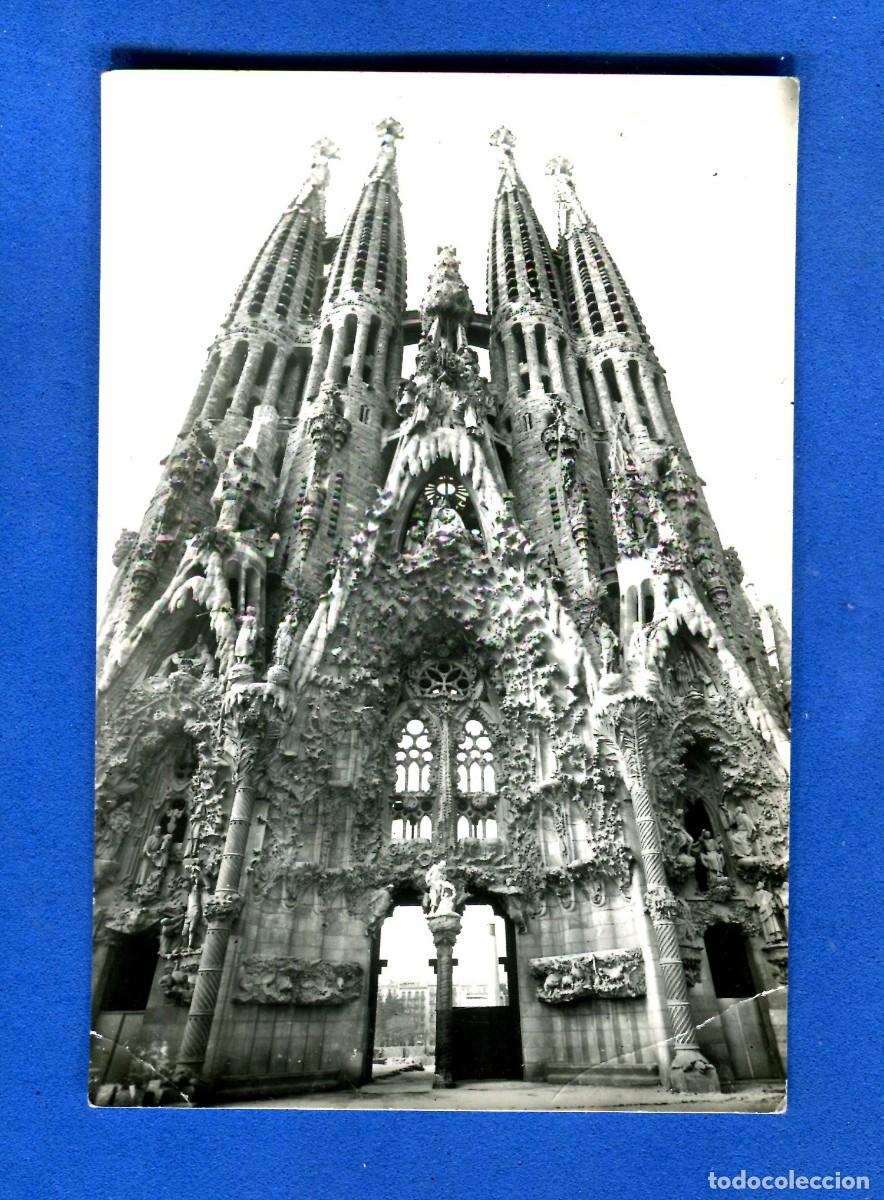 Cartoline: POSTAL SIN CIRCULAR BARCELONA LA SAGRADA FAMILIA EDITA ZERKOWITZ