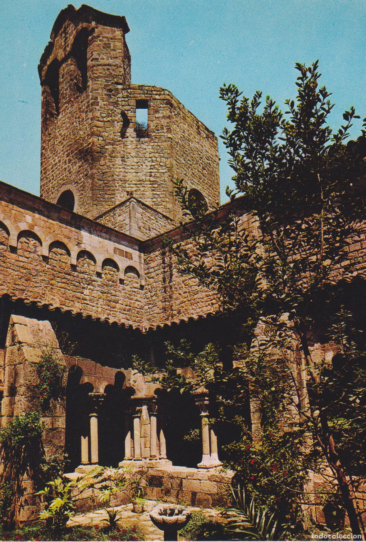 Postales: BARCELONA, SANT PAU DEL CAMP, CLAUSTRO - ESCUDO DE ORO N&ordm;4 - S/C