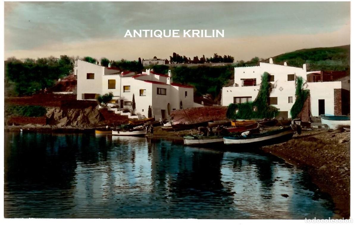 Postales: CADAQUES N&ordm; 140 / COSTA BRAVA / PORT-LLIGAT / EDICION ESTUDIO VIAL / SIN FRANQUEAR PERO ESCRITA
