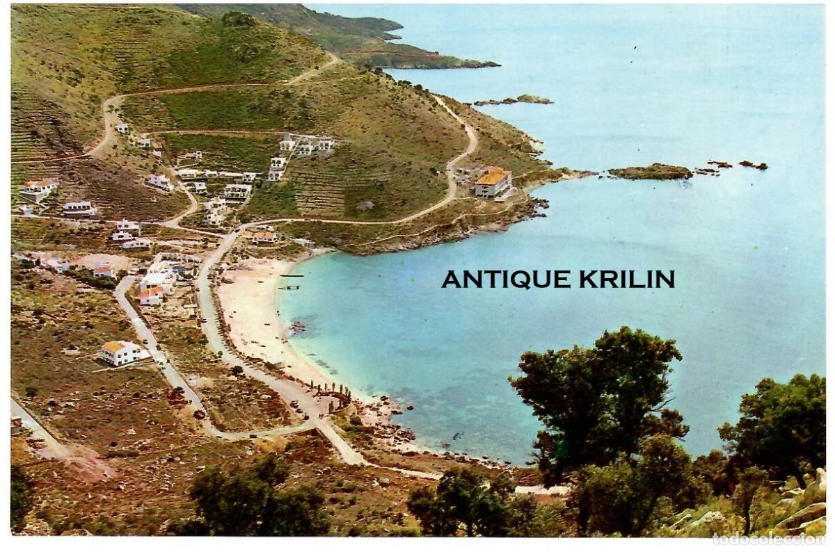 Postales: ROSAS N&ordm; 1160 CANYELLES PETITA / EDICION UBACH PUIG / SIN FRANQUEAR PERO ESCRITA