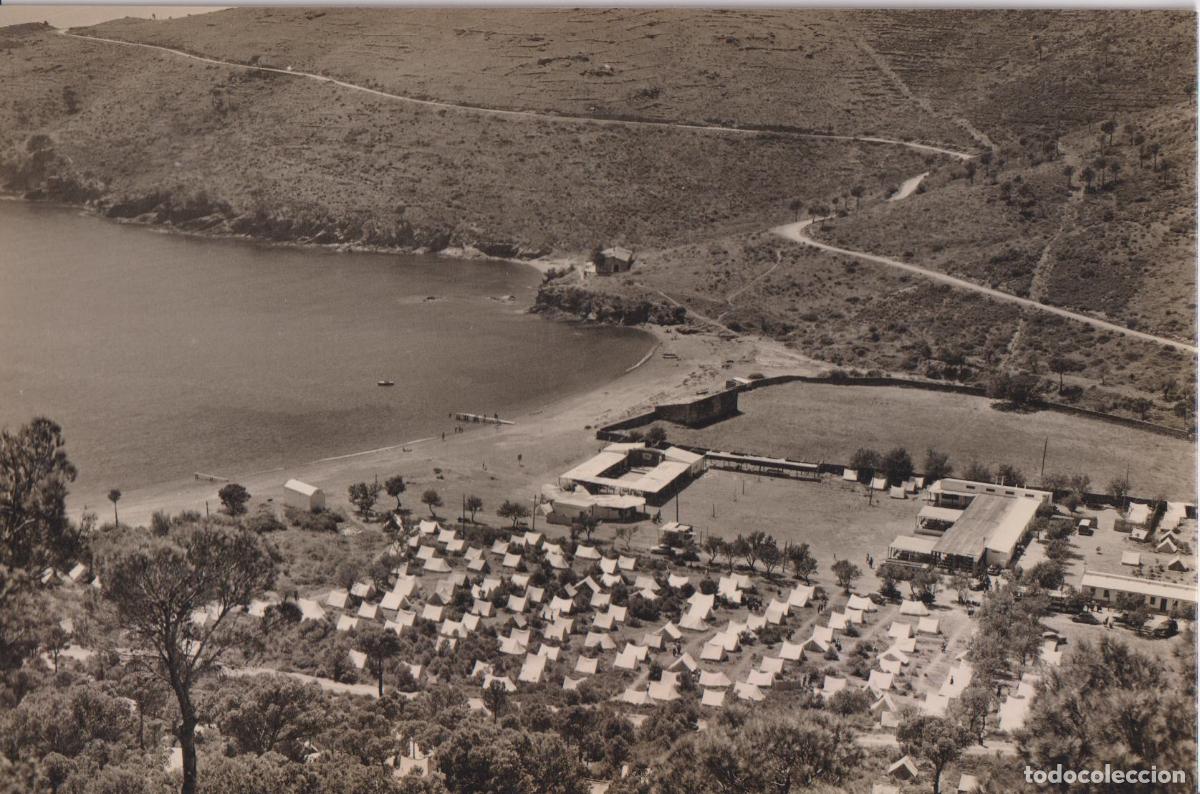 Postales: COSTA BRAVA, CALA MONTJOY, VISTA GENERAL DEL CAMPING - EDICIONES MELI N&ordm;3 - S/C