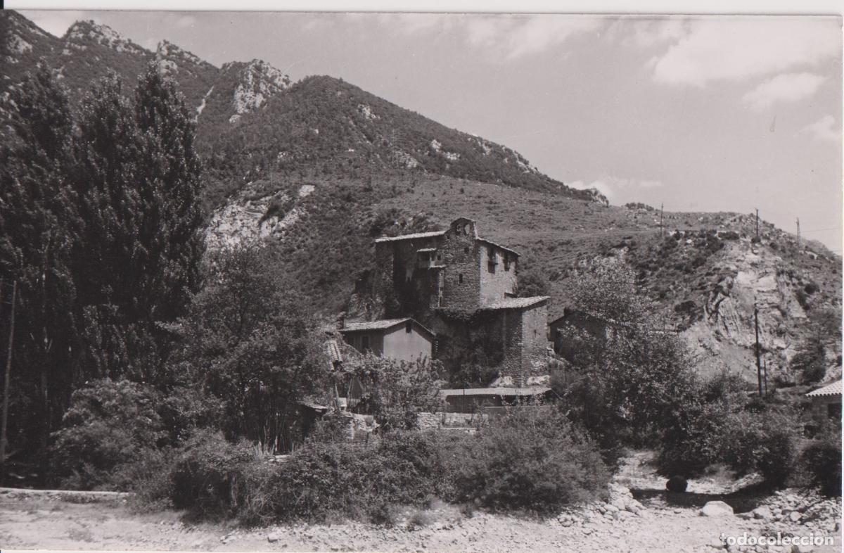 Postales: FOTO ANTIGUA DE GOMBR&Egrave;N (GIRONA) VISTA PARCIAL - DORSO EN BLANCO