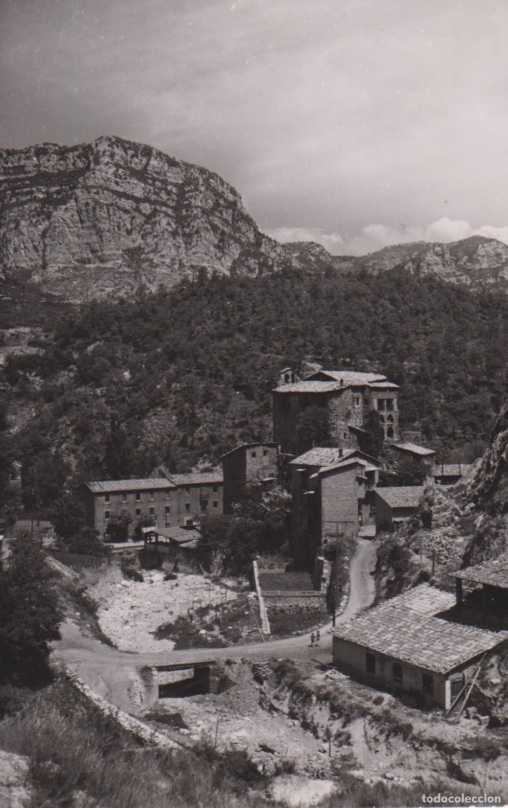 Postales: FOTO ANTIGUA DE GOMBR&Egrave;N (GIRONA) VISTA PARCIAL - DORSO EN BLANCO