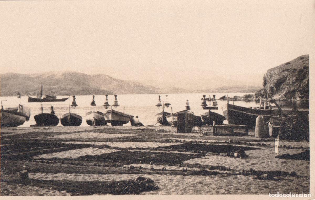Postales: ANTIGUA FOTOGRAFIA SAN FELIU DE GUIXOLS (GIRONA) BARCAS - DORSO EN BLANCO