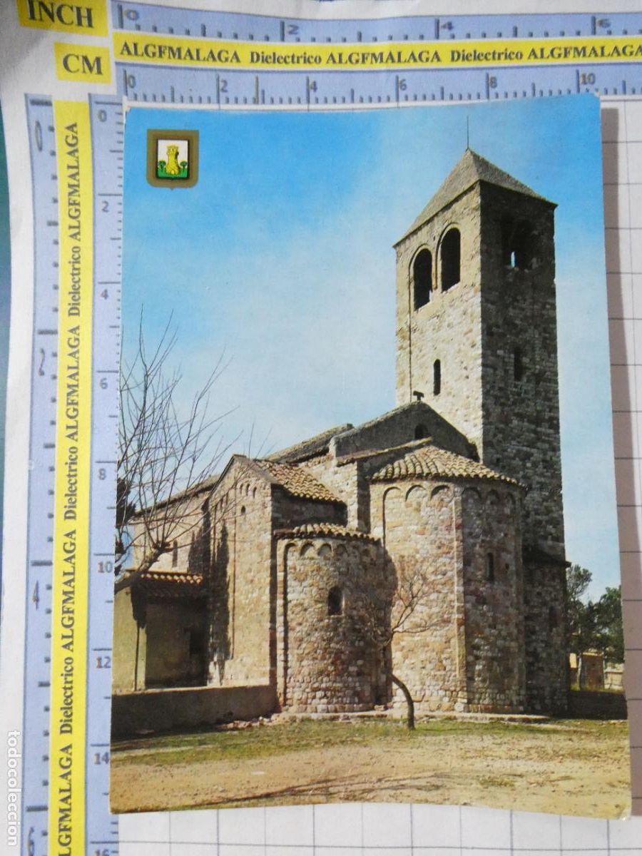 Postales: POSTAL DE BARCELONA. A&Ntilde;O 1969. SANTA MAR&Iacute;A DE BARBERA. CAPELLA ROMANICA 1 ESCUDO ORO . 896