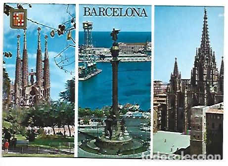 Postales: DIFERENTS ASPECTES - DIFFERENT ASPECTS.- BARCELONA - Foto 1