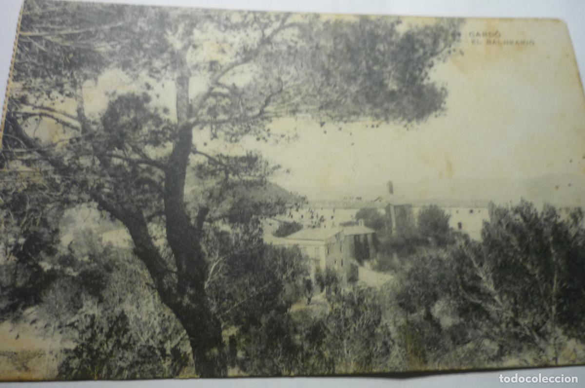 Postales: postal cardo.-el balneario cm
