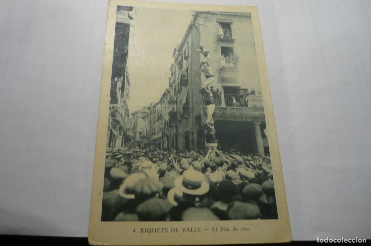 Postales: postal valls torres humanas xiquets cm
