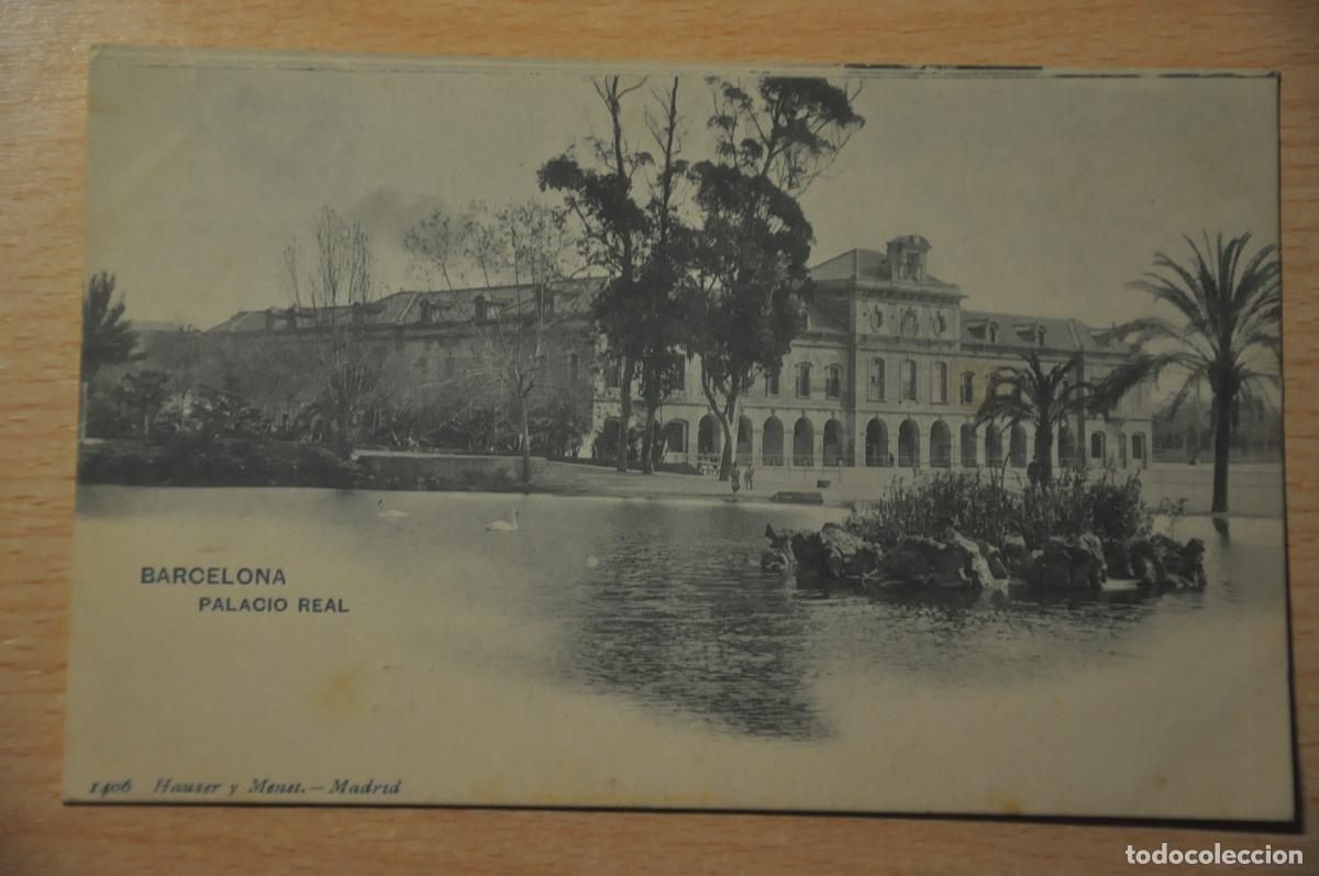 Postales: postal barcelona, palacio real 1406 hauser y menet