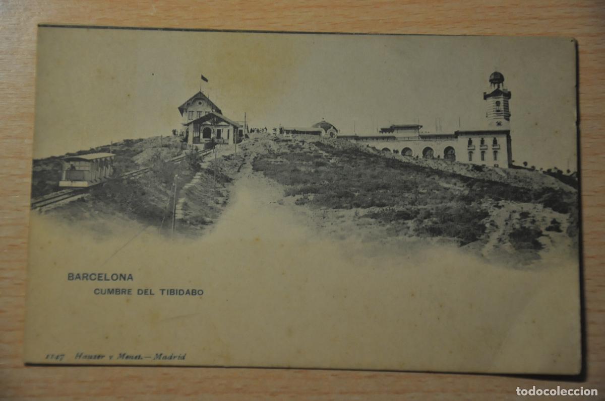 Postales: postal barcelona, cumbre del tibidabo 1147 hauser y menet