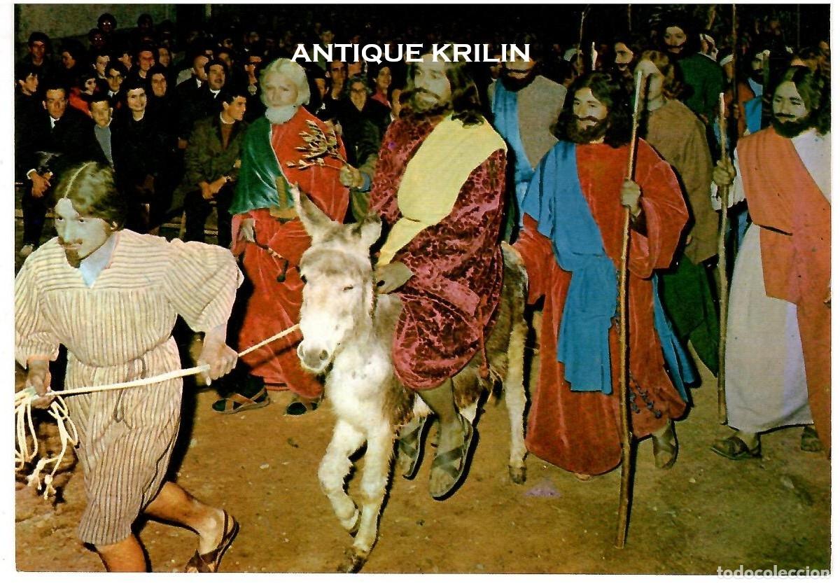 Postales: GIRONA / VERGES / PROCESION DEL JUEVES SANTO / EDICIONES FITER / SIN FRANQUEAR