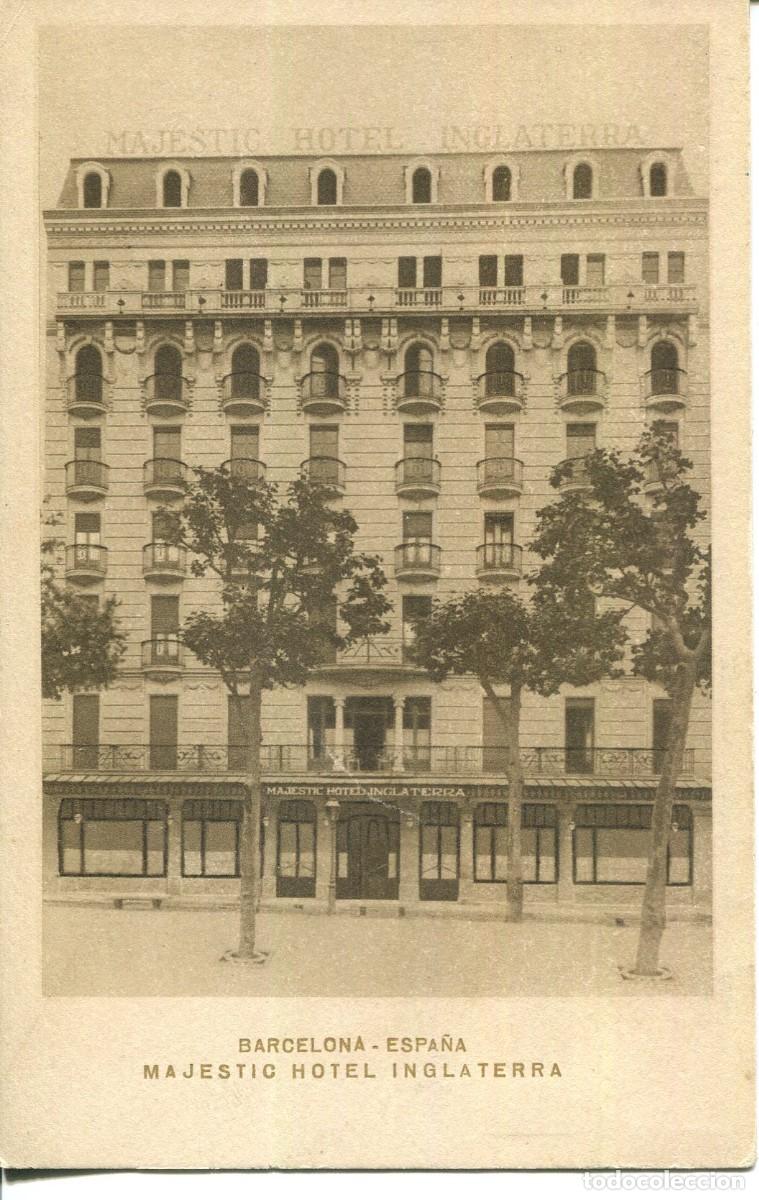 Postales: BARCELONA-MAJESTIC-HOTEL INGLATERRA