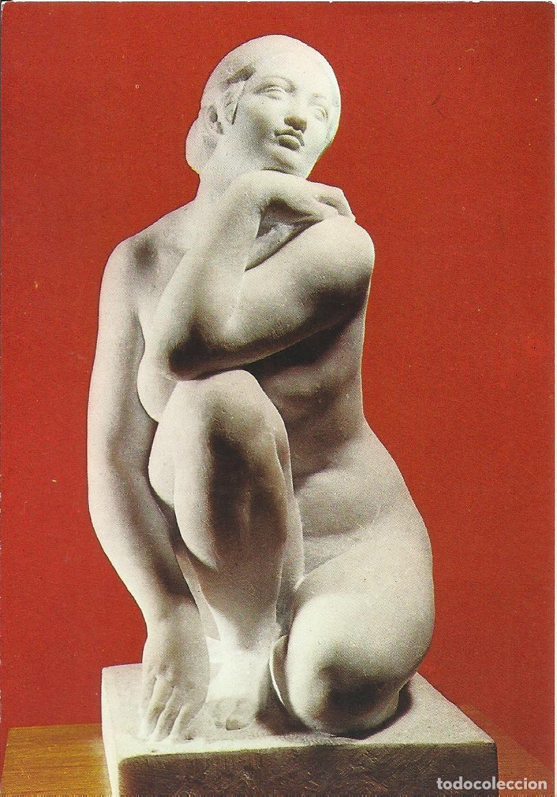 Postales: Museo Clar&agrave;. Museu. Barcelona. Postal. 10x15 m. N&ordm; 5. La Diosa. 1928.