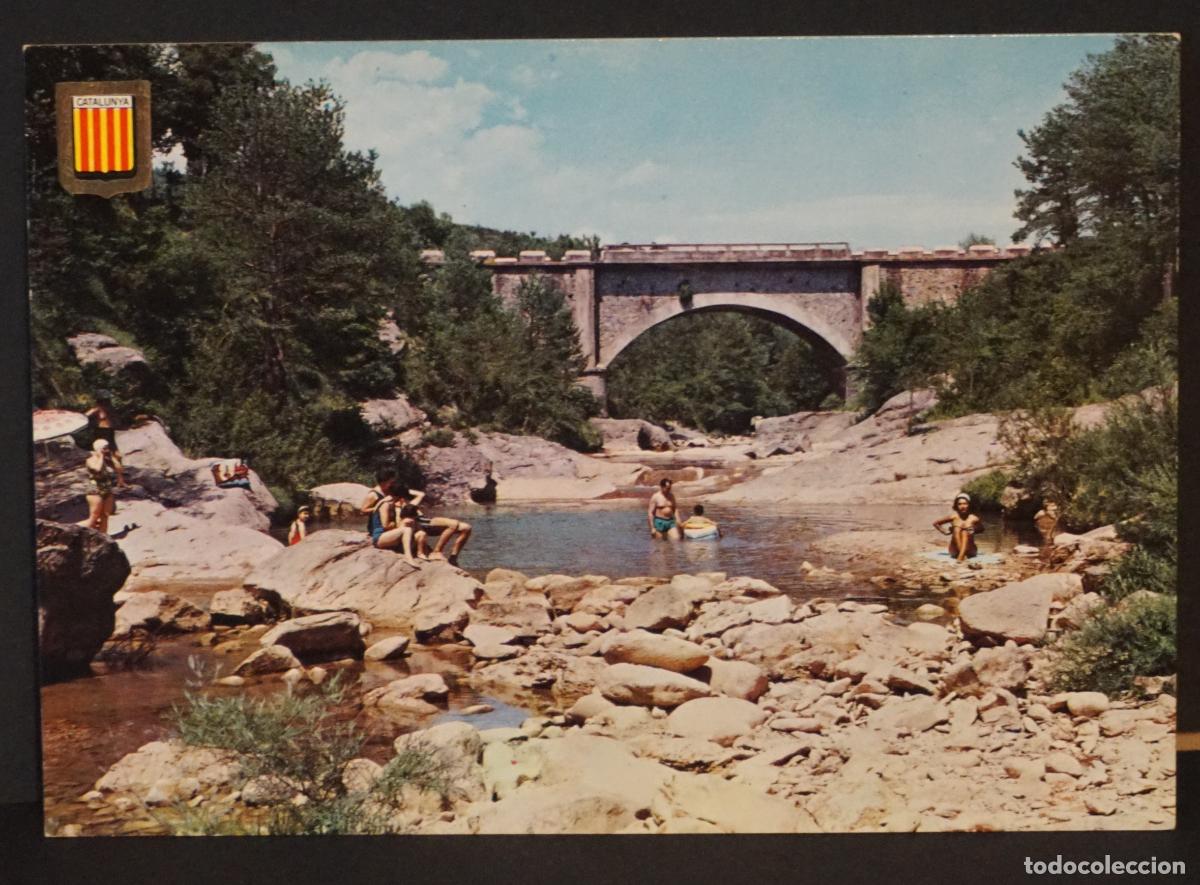 Cartes Postales: Cobert ded Puigcercos, Riera de Marles, postal editada en el a&ntilde;o 1966, ver comentarios