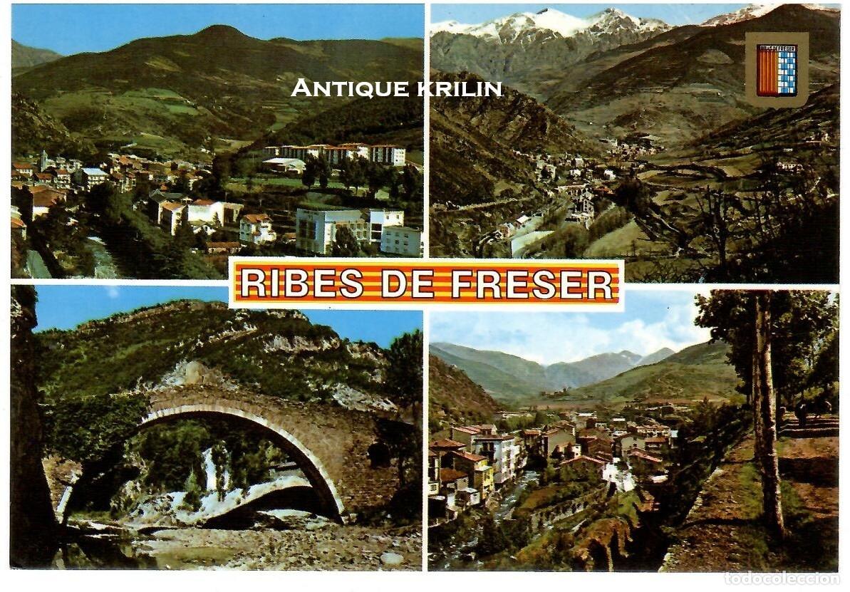 Postales: RIBES DE FRESER N&ordm; 13 DIFERENTS ASPECTES / ESCUDO DE ORO / SIN FRANQUEAR