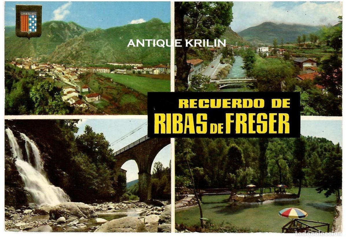Postales: RIBES DE FRESER N&ordm; 8 DIFERENTS ASPECTES / ESCUDO DE ORO / SIN FRANQUEAR