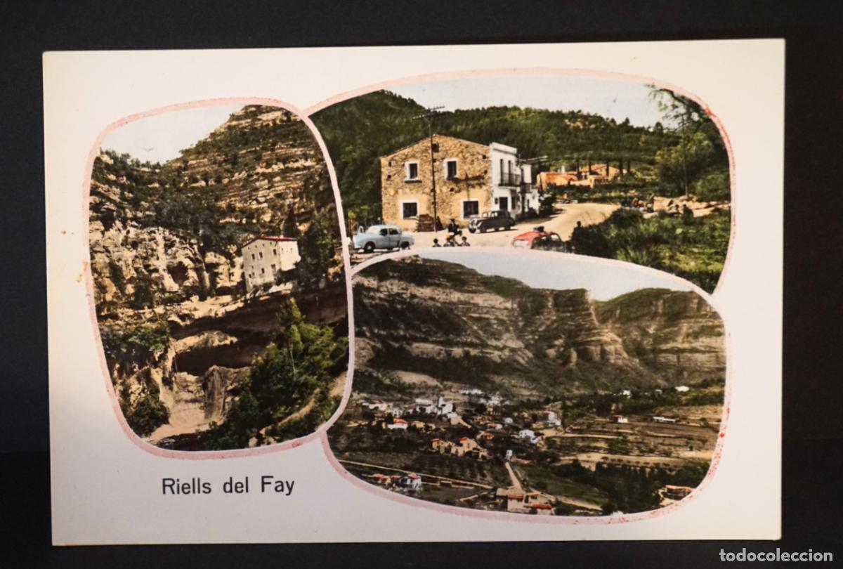 Cartes Postales: Riells del Fai, postal sin circular de los a&ntilde;os 50.