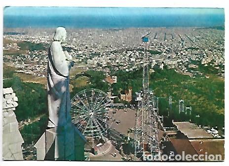 Postales: VISTA GENERAL DESDE EL TIBIDABO.- BARCELONA
