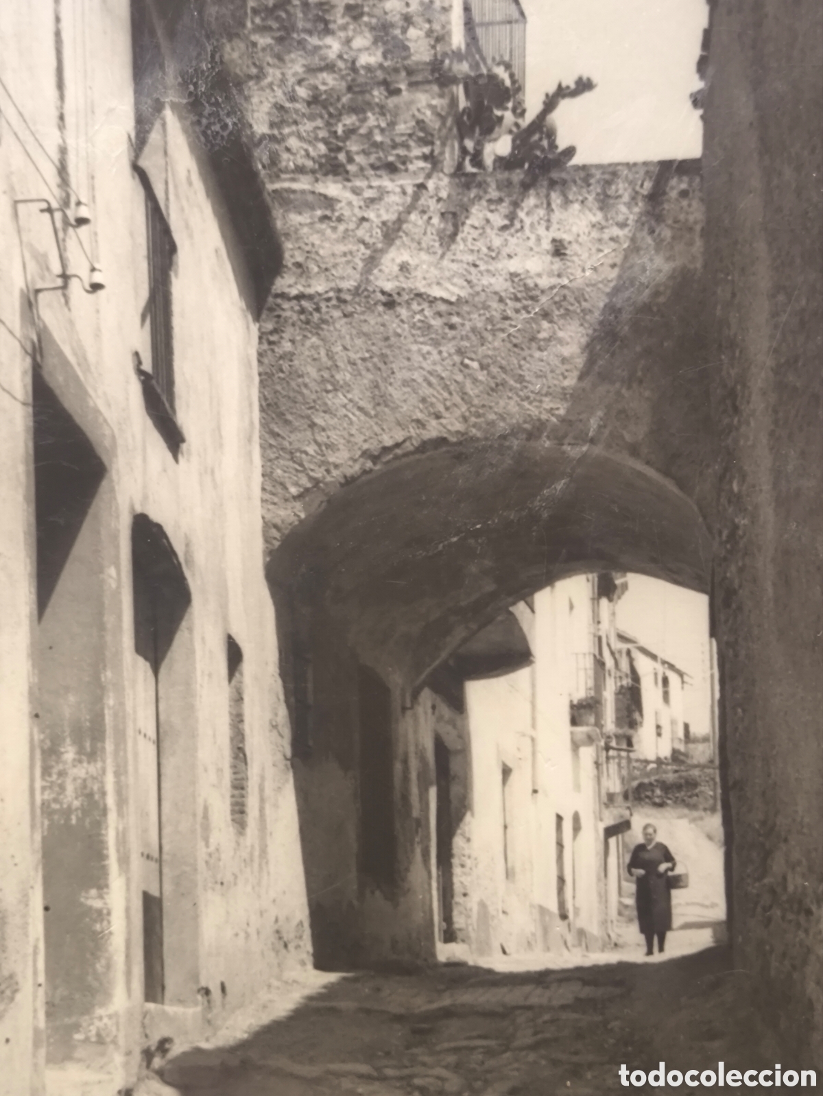 Postales: RELLINARS CARRER HERIBERT PONS POSTAL FOTOGR&Aacute;FICA FOTOGRAF&Iacute;A VALL&Egrave;S BARCELONA C. 1955