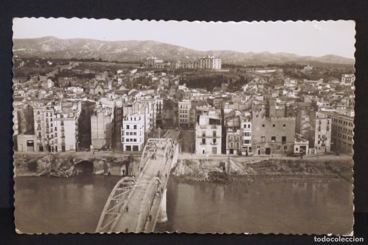 Postales: Tortosa, vista parcial, postal circulada en los a&ntilde;os 40