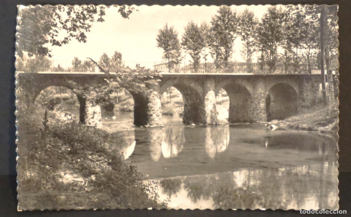Postais: Olot (La Garrotxa, Girona) Puente de Las Moras, antigua postal sin circular