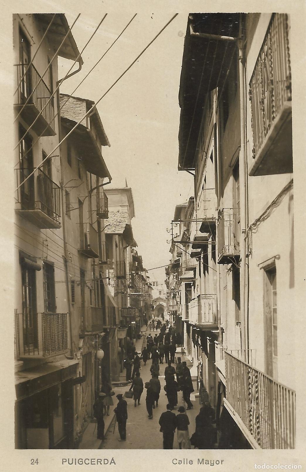 Postales: PUIGCERD&Agrave; - CALLE MAYOR. N&Uacute;M. 24, POSTAL NO ESCRITA. ANIMADA.