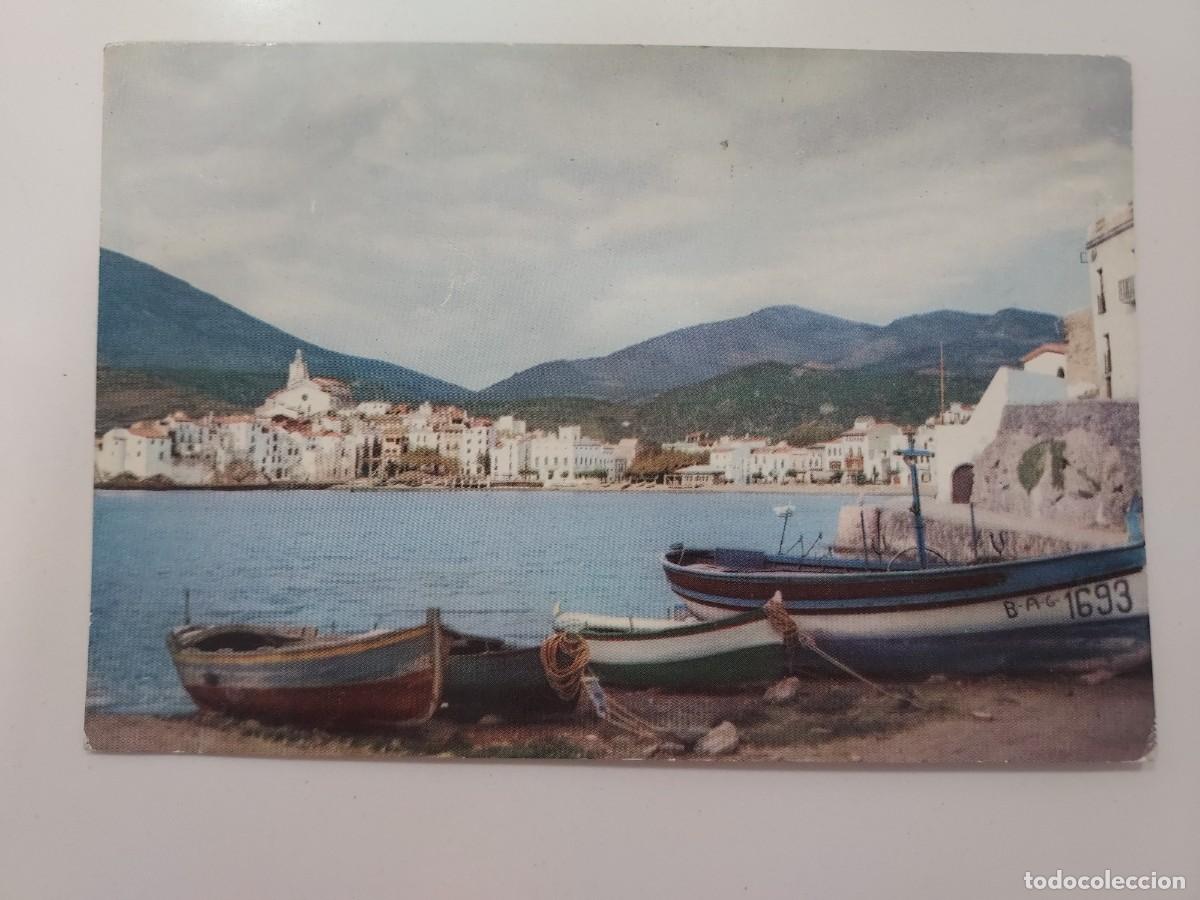 Postales: POSTAL CADAQUES ES PLAN&Ccedil;. A&Ntilde;OS 1950. ESCRITA. GERONA