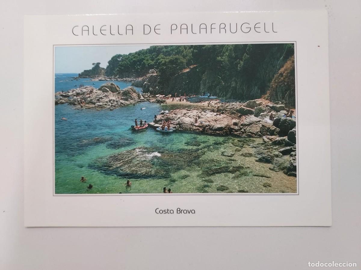 Postales: POSTAL CALELLA DE PALAFRUGELL PLATJA D'ELS CANYERS. SIN CIRCULAR. GERONA
