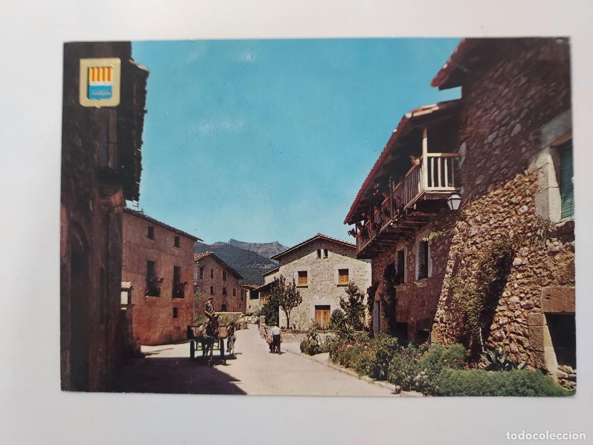 Postales: POSTAL HOSTALETS D'EN BAS CARRER DE VIC. 1968. CIRCULADA. GERONA