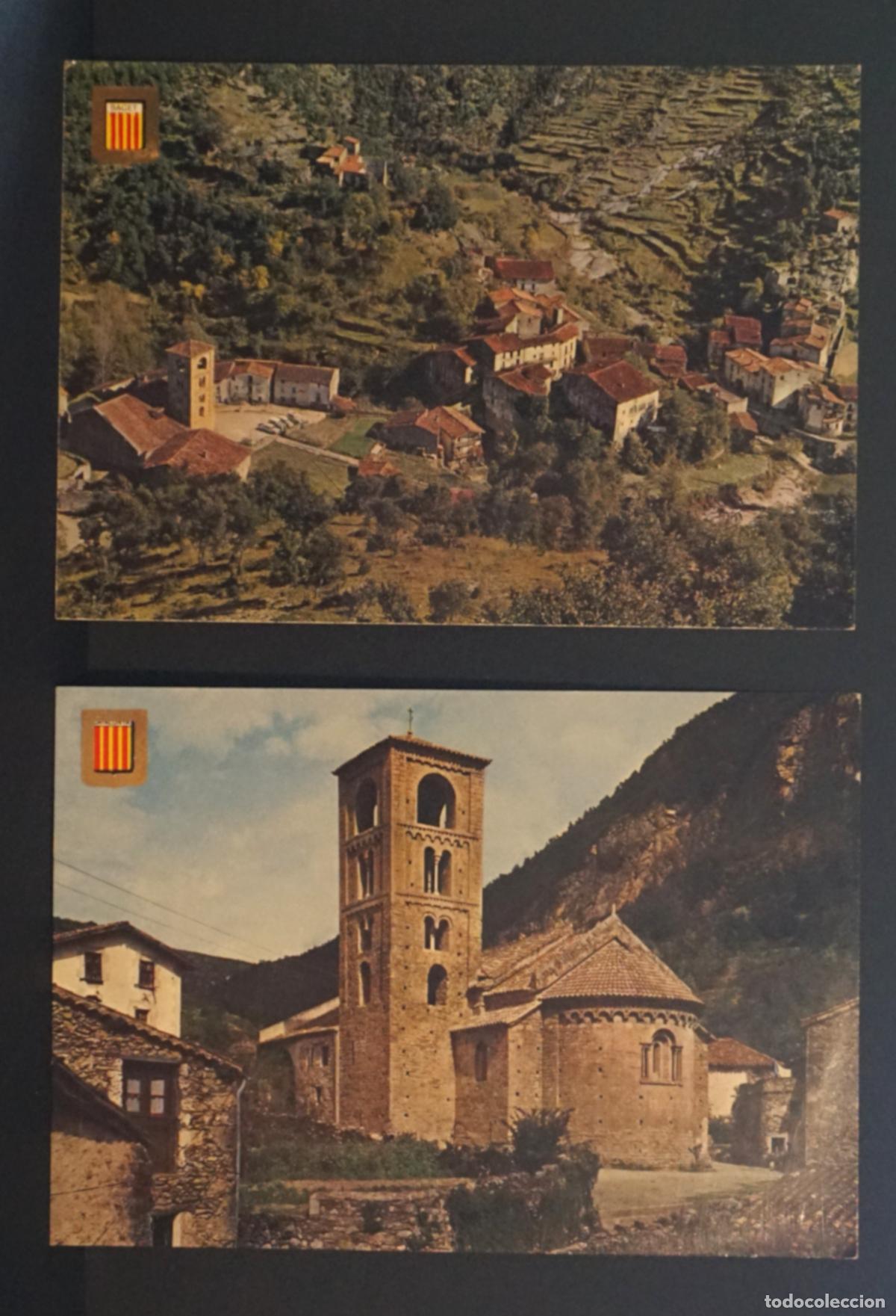 Postcards: Baget, Pirineo Catala, 2 postales sin circular editadas en los a&ntilde;os 60