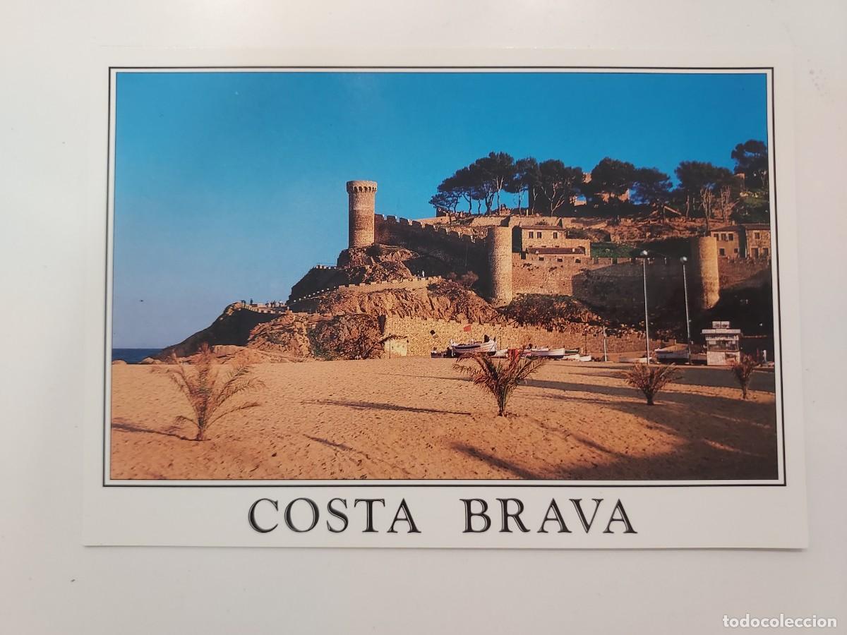 Postales: POSTAL TOSSA DE MAR MURALLA MEDIEVAL. SIN CIRCULAR. GERONA