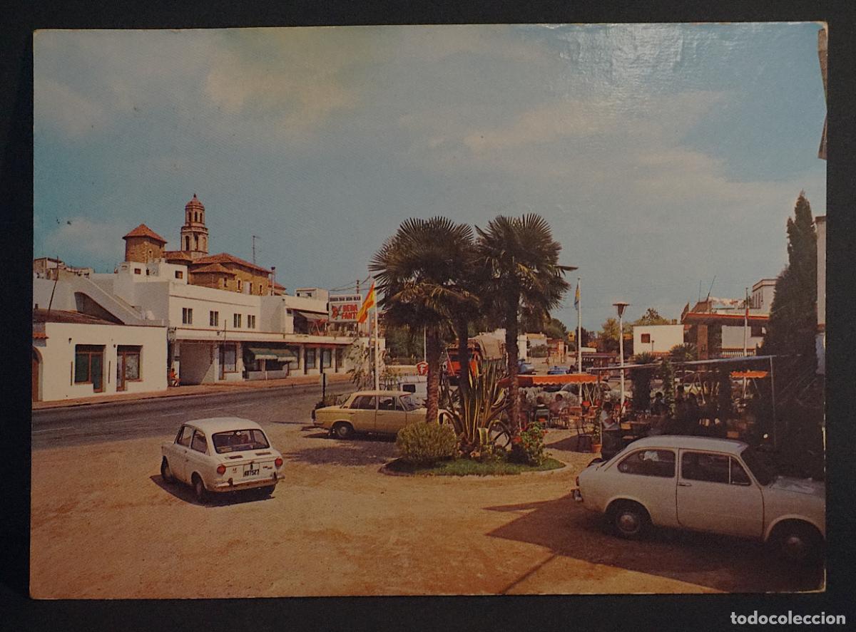 Postales: Cubelles, Vista parcial, postal circulada en el a&ntilde;o 1970, ver foto del reverso