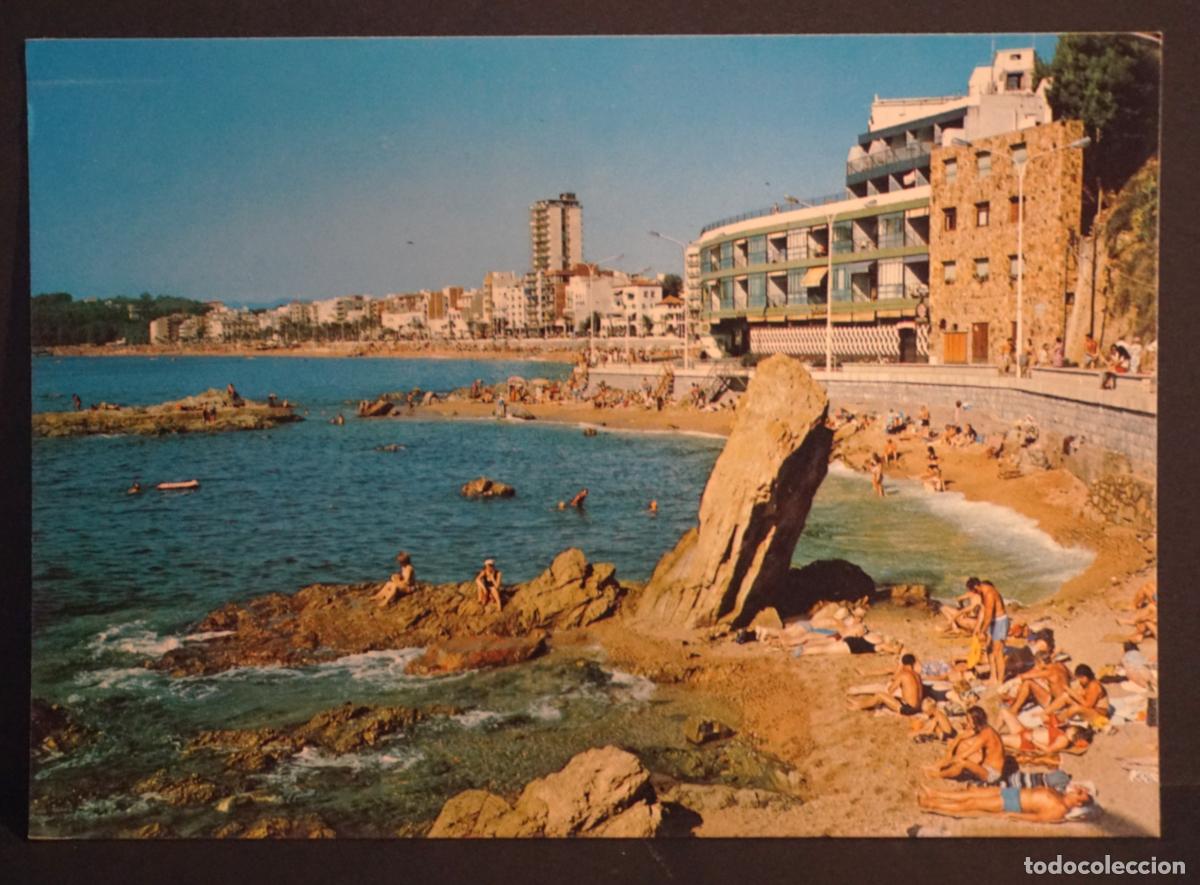 Postales: Lloret de Mar, Roca Cavall Bernat. Postal sin circular del a&ntilde;o 1974