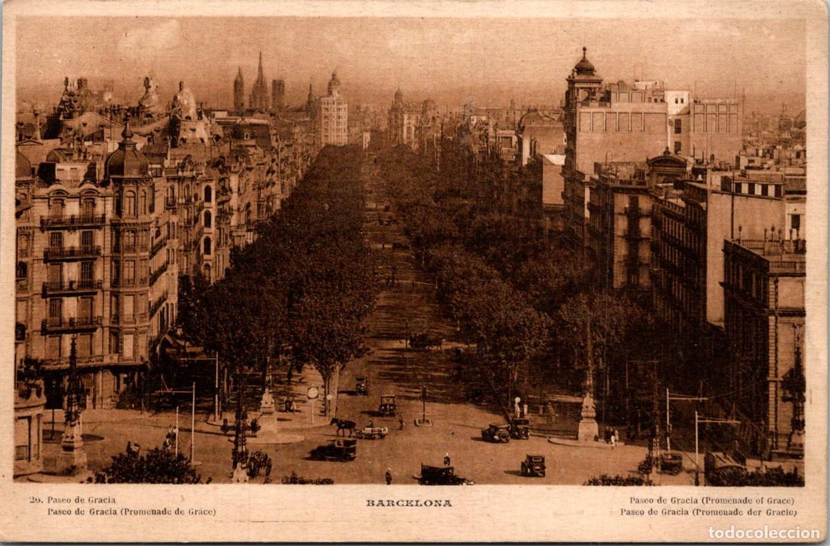 Postales: Barcelona - Paseo de Gracia - Roisin 26 - 137x90mm - OJO Ver edici&oacute;n -Roisin 26 al menos 4 distintas