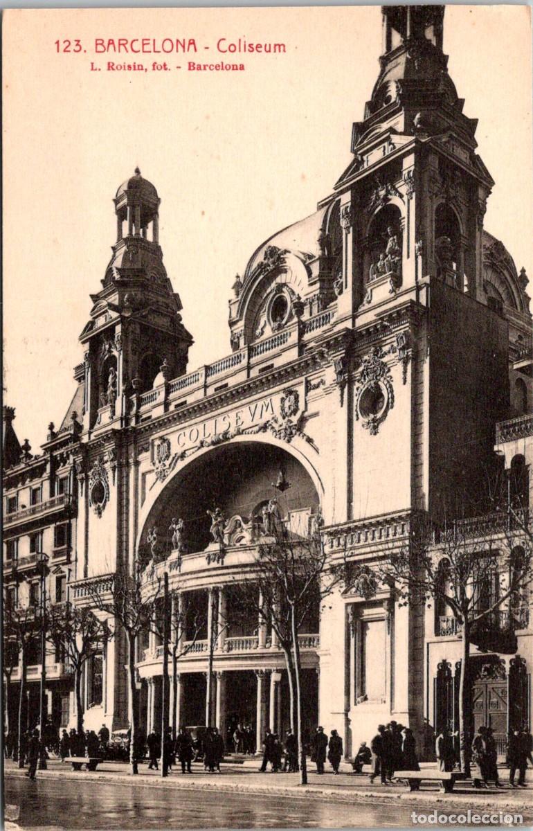 Postales: Barcelona - Coliseum - Roisin 123 - 138x89mm