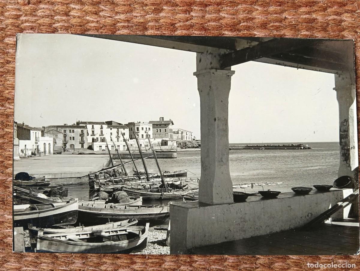 Postales: AMPOLLA - TARRAGONA - PLAYA DE LAS BARCAS - COMERCIAL PRAT