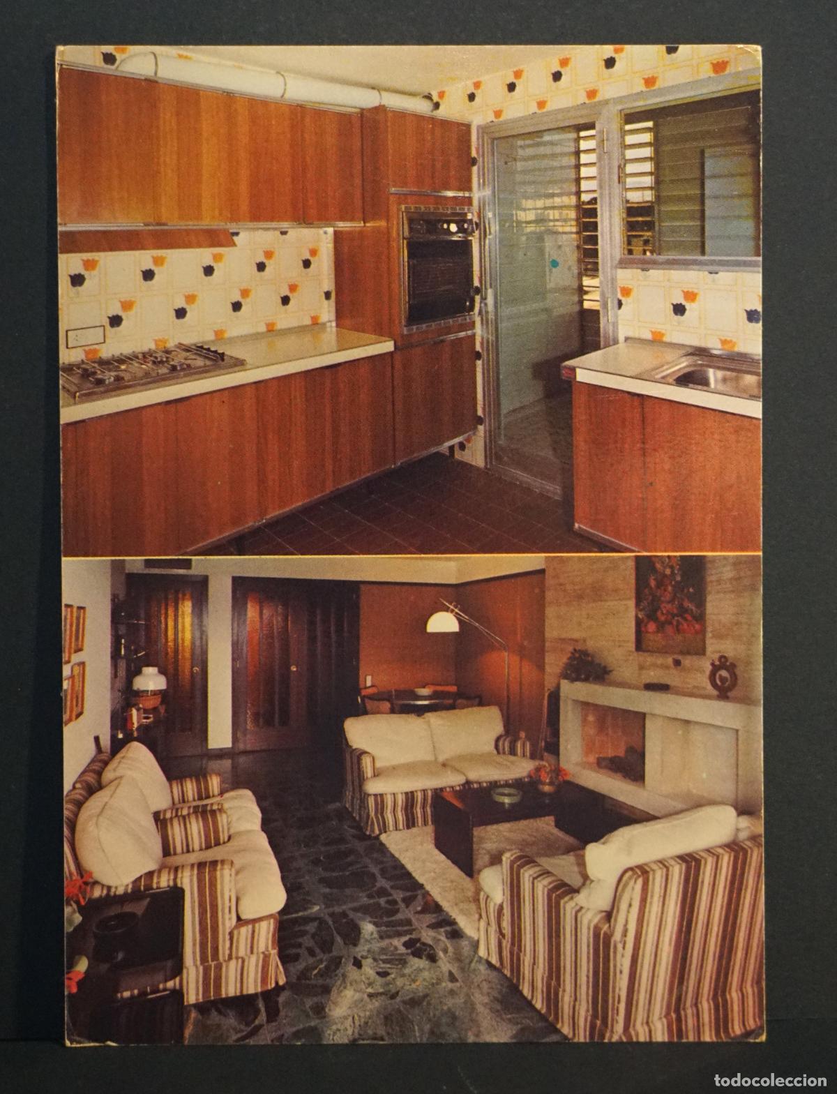 Postales: Apartamentos El Dofi, Vilassar de Mar, postal publicitaria sin circular editada en 1975
