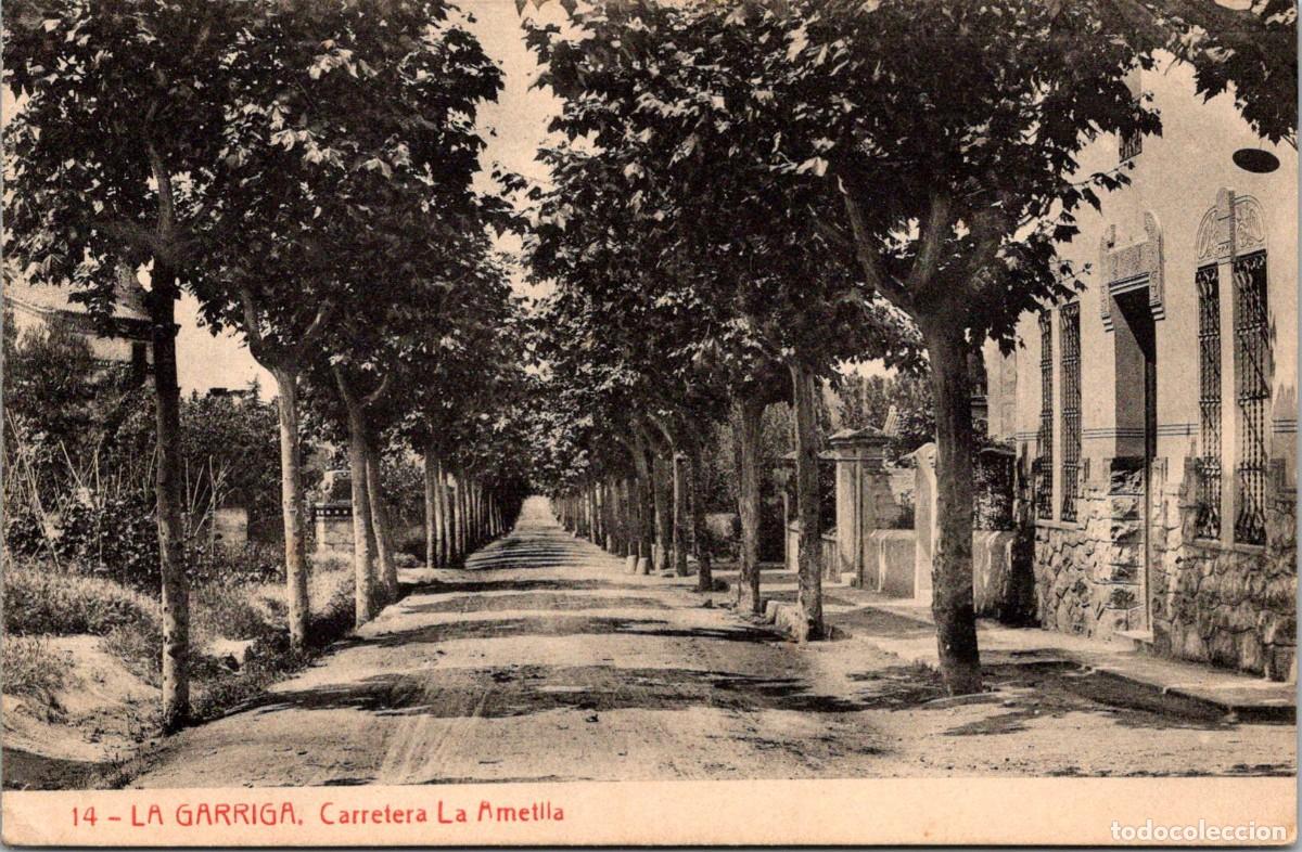 Postales: La Garriga - n&ordm; 14 - Carretera La Ametlla - F. Thomas 7691 - 137x90mm