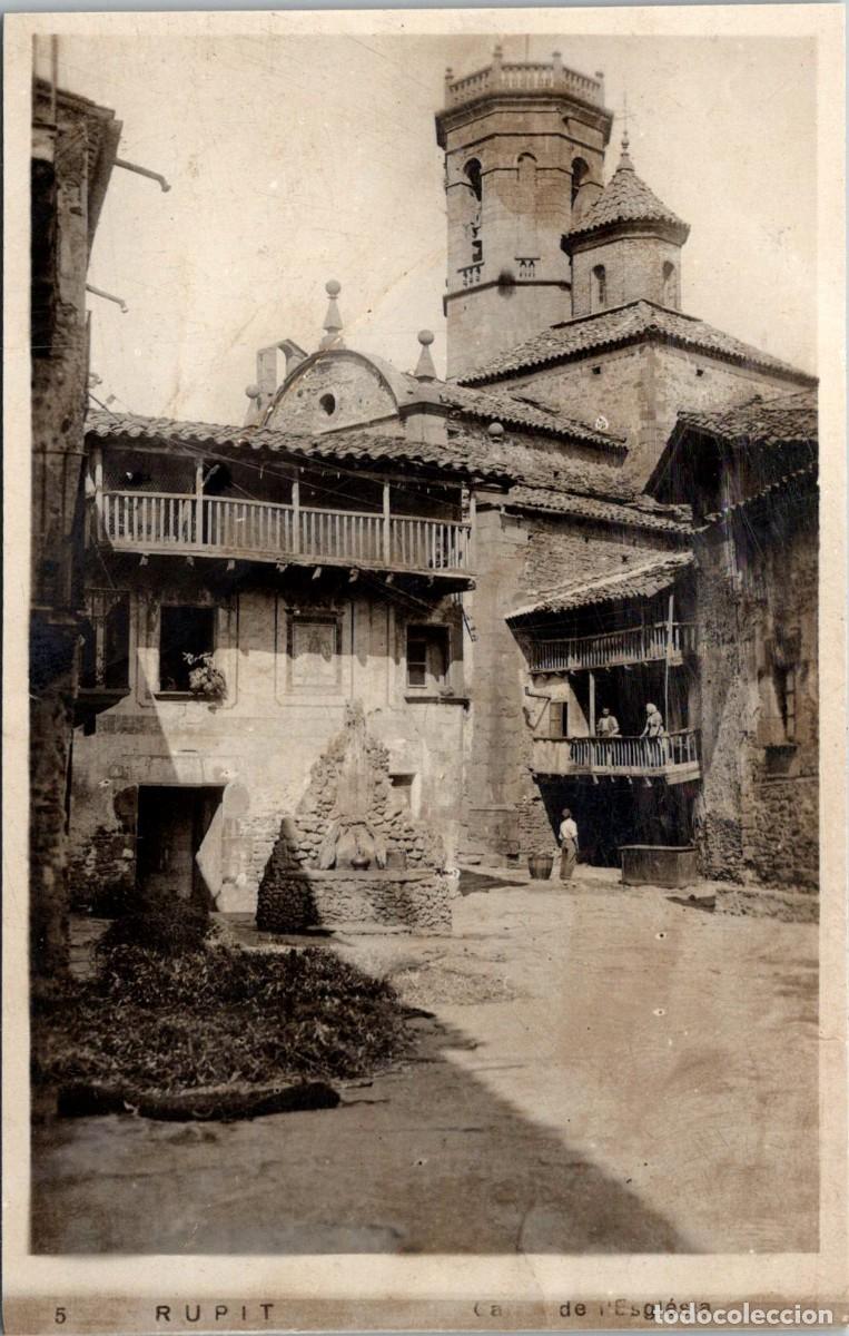 Postales: Rupit - n&ordm; 5 - Carrer de l'Esgl&eacute;sia - Sin datos - 136x86mm