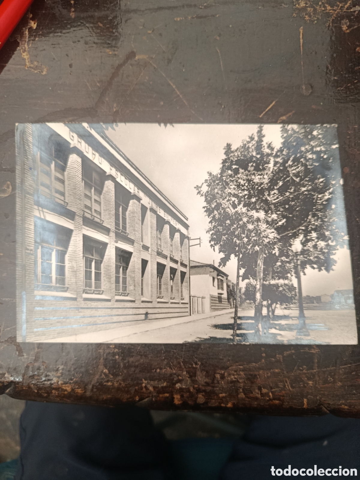 Postales: Postal de navas grupo escolar Jaime balmes