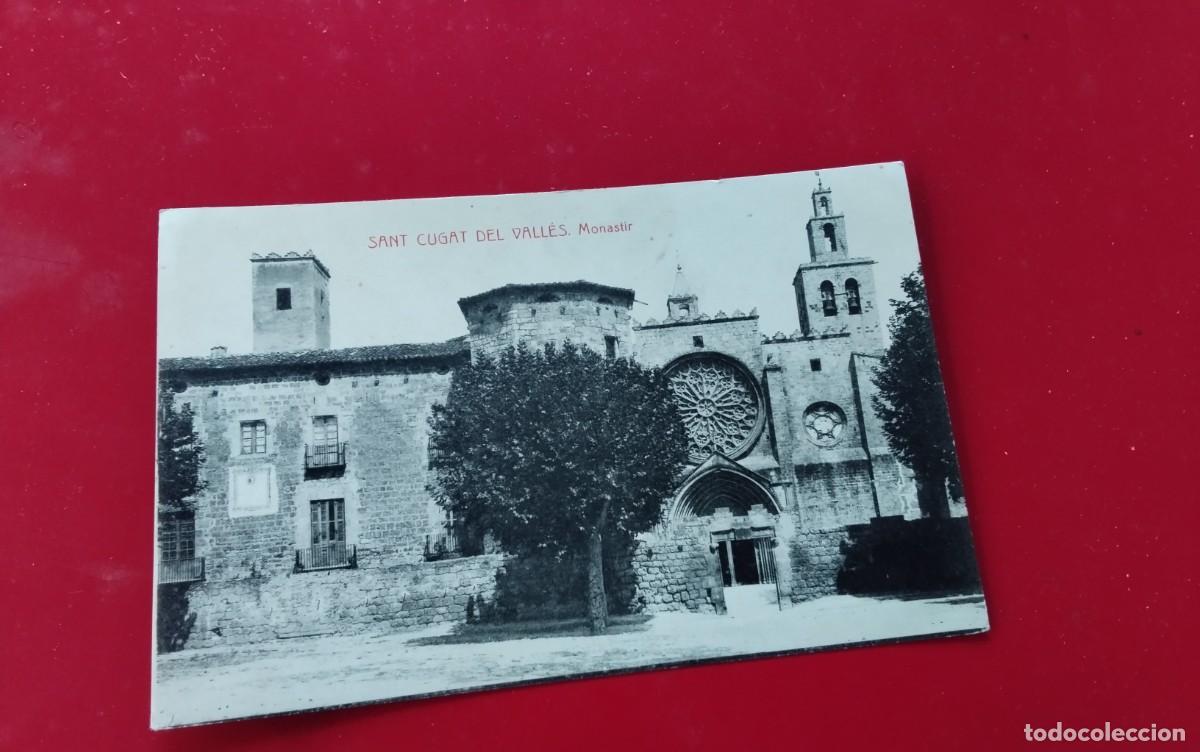 Postales: SAN CUGAT DEL VALLES , POSTAL ANTIGUA , BLANCO Y NEGRO