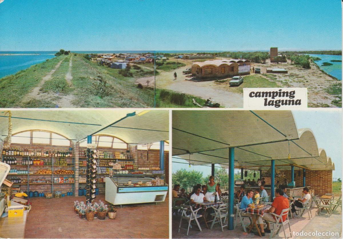 Postales: () CASTELLO DE AMPURIAS. COSTA BRAVA. CAMPING LAGUNA