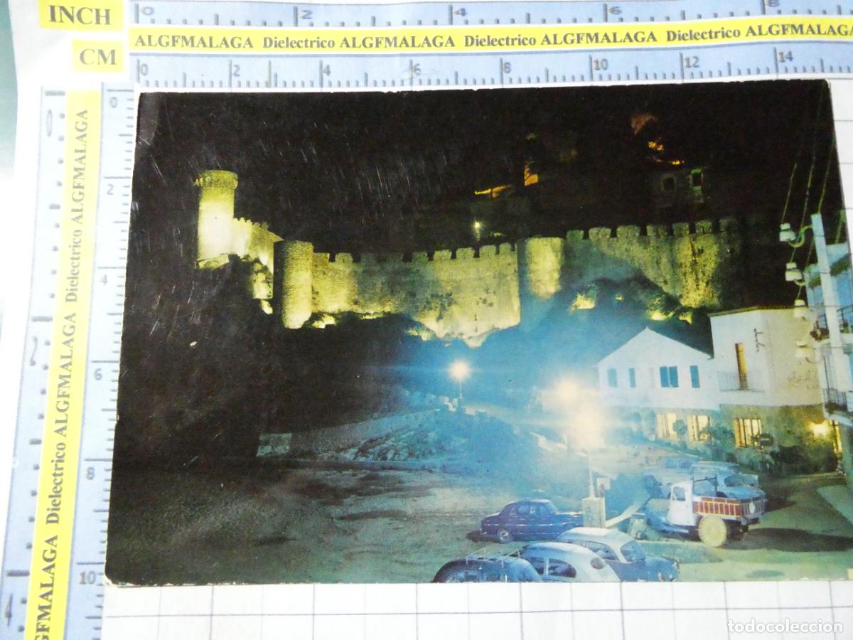 Postales: POSTAL DE GERONA. A&Ntilde;O 1962. TOSSA DE MAR, VILA VELLA NOCTURNA. 21 ZERKOWITZ. 1672