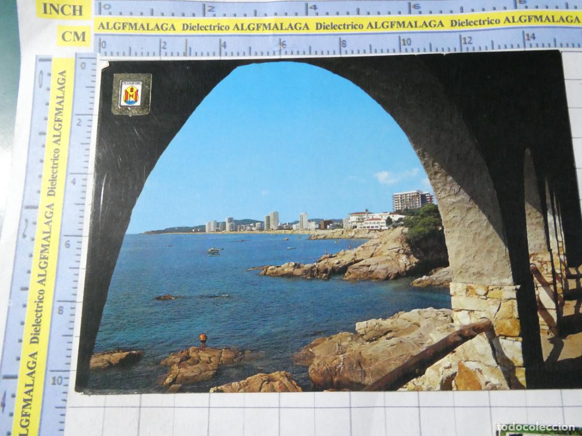 Postales: POSTAL DE GERONA. A&Ntilde;O 1970. PLAYA DE ARO CAMINO DE RONDA 5459 ESCUDO ORO. 1685
